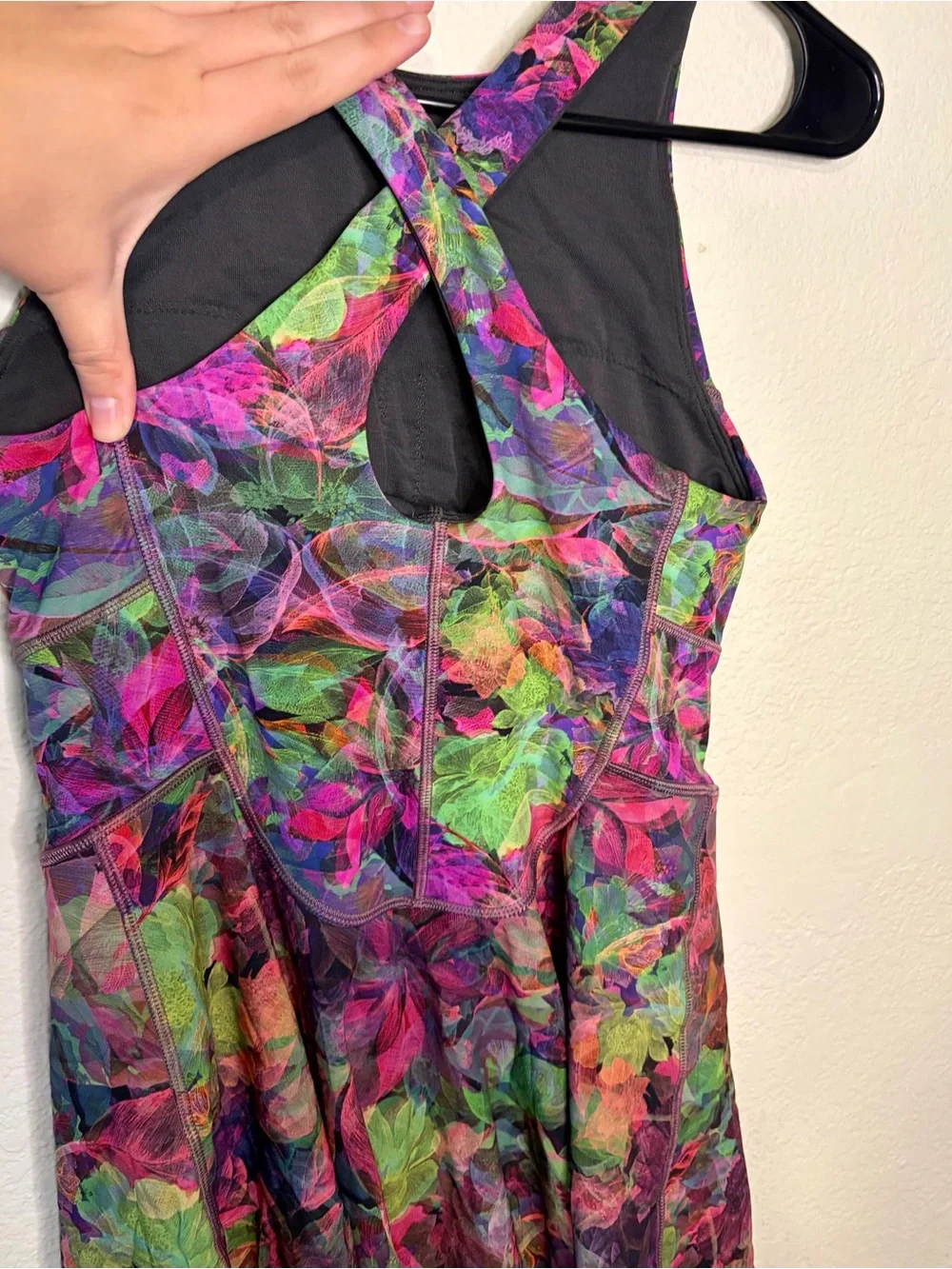 lululemon athletica court crush dress with shorts - Picture 3 of 6
